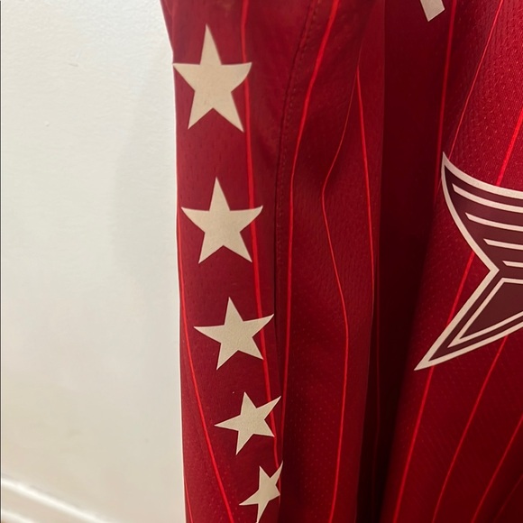 Red All-Star Basketball Jersey - Picture 6 of 11